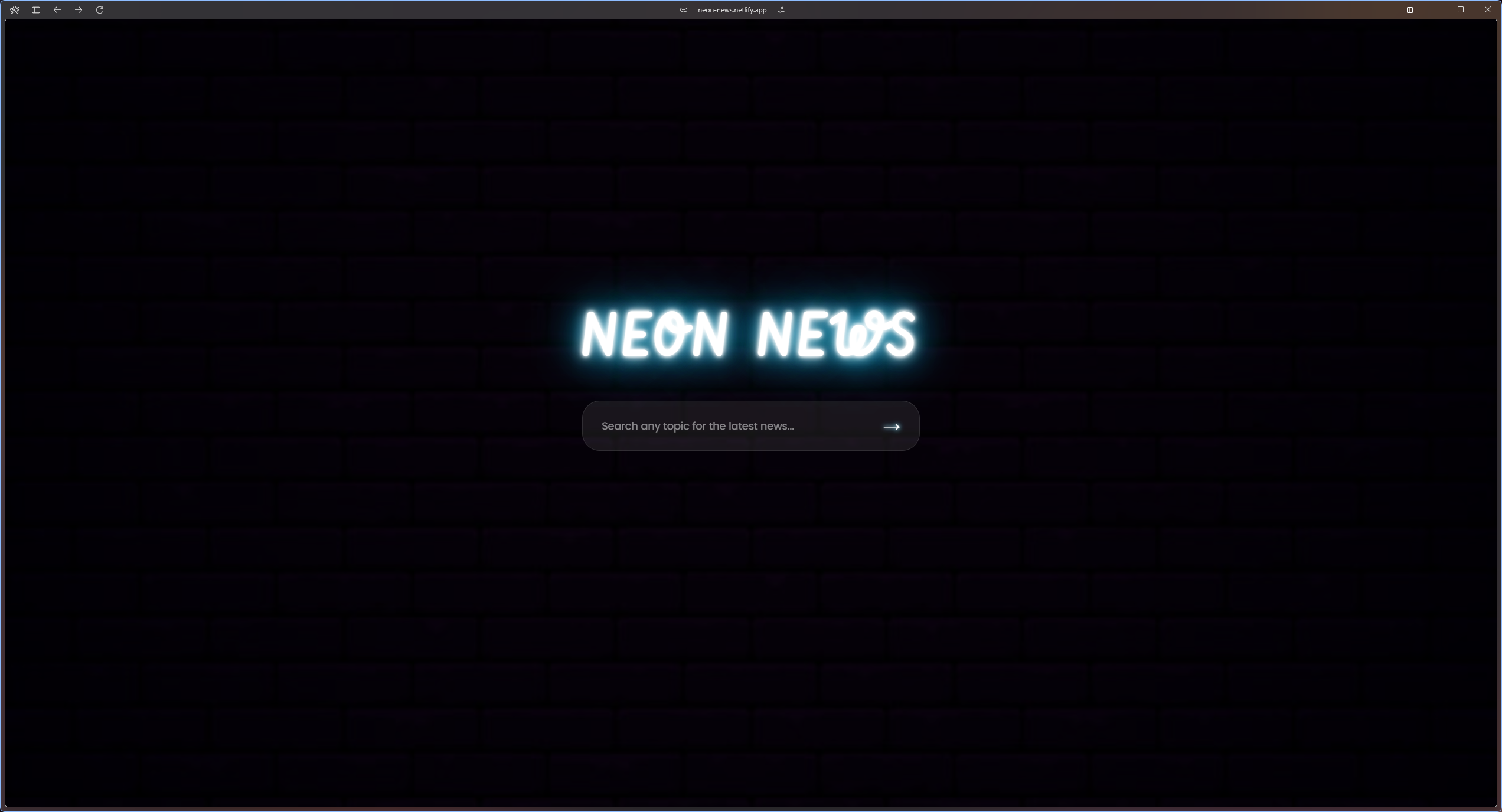 Image of Neon News